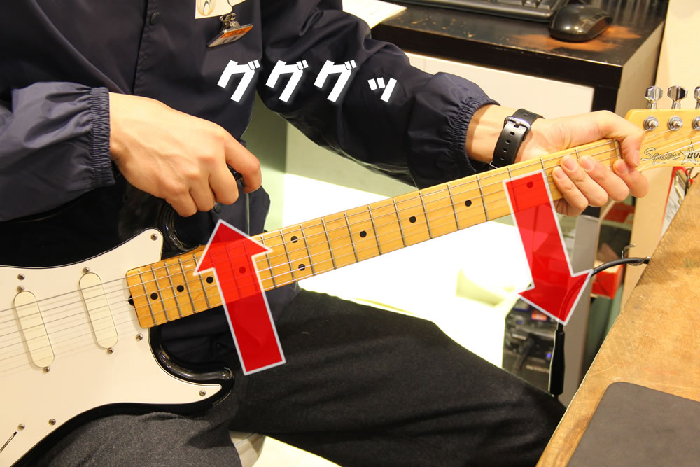 力を入れる方向