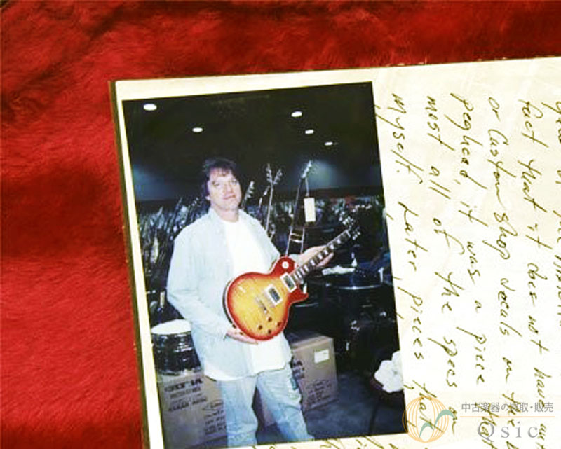 買取させていただいたGibson Custom Shop True Historic 1958 Les Paul Standard Murphy Aged '07